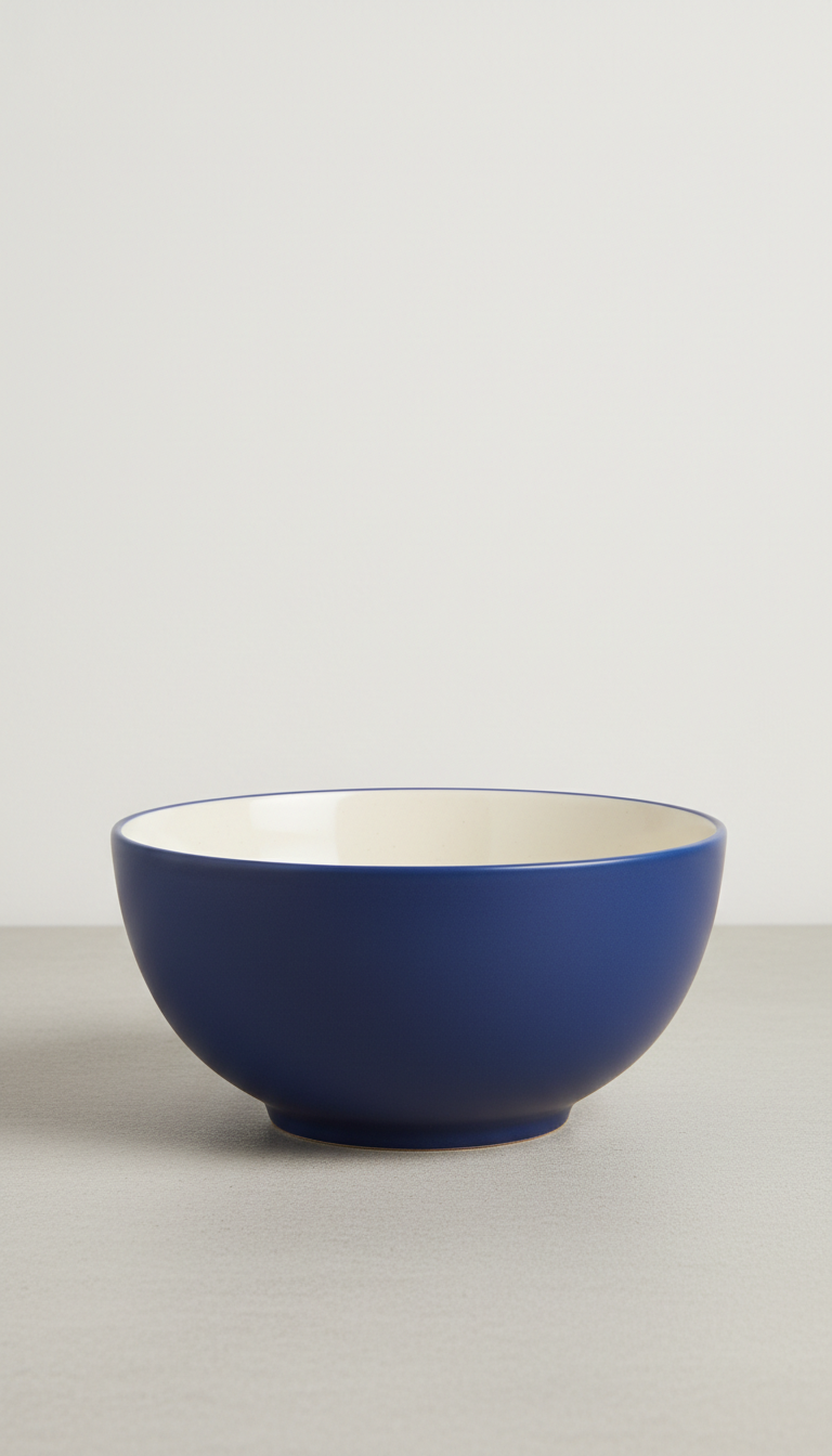 Bowl de gres mate para servir