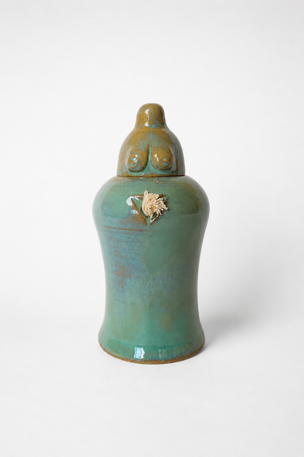 Diosa Manantial · Lámpara de aceite artesanal