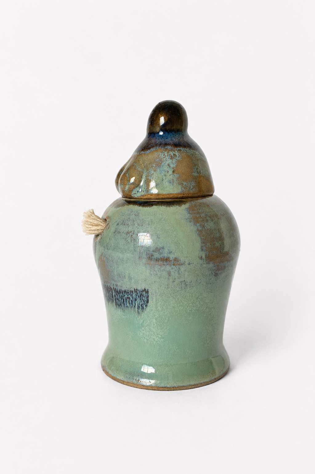 Diosa Mar · Lámpara de aceite artesanal
